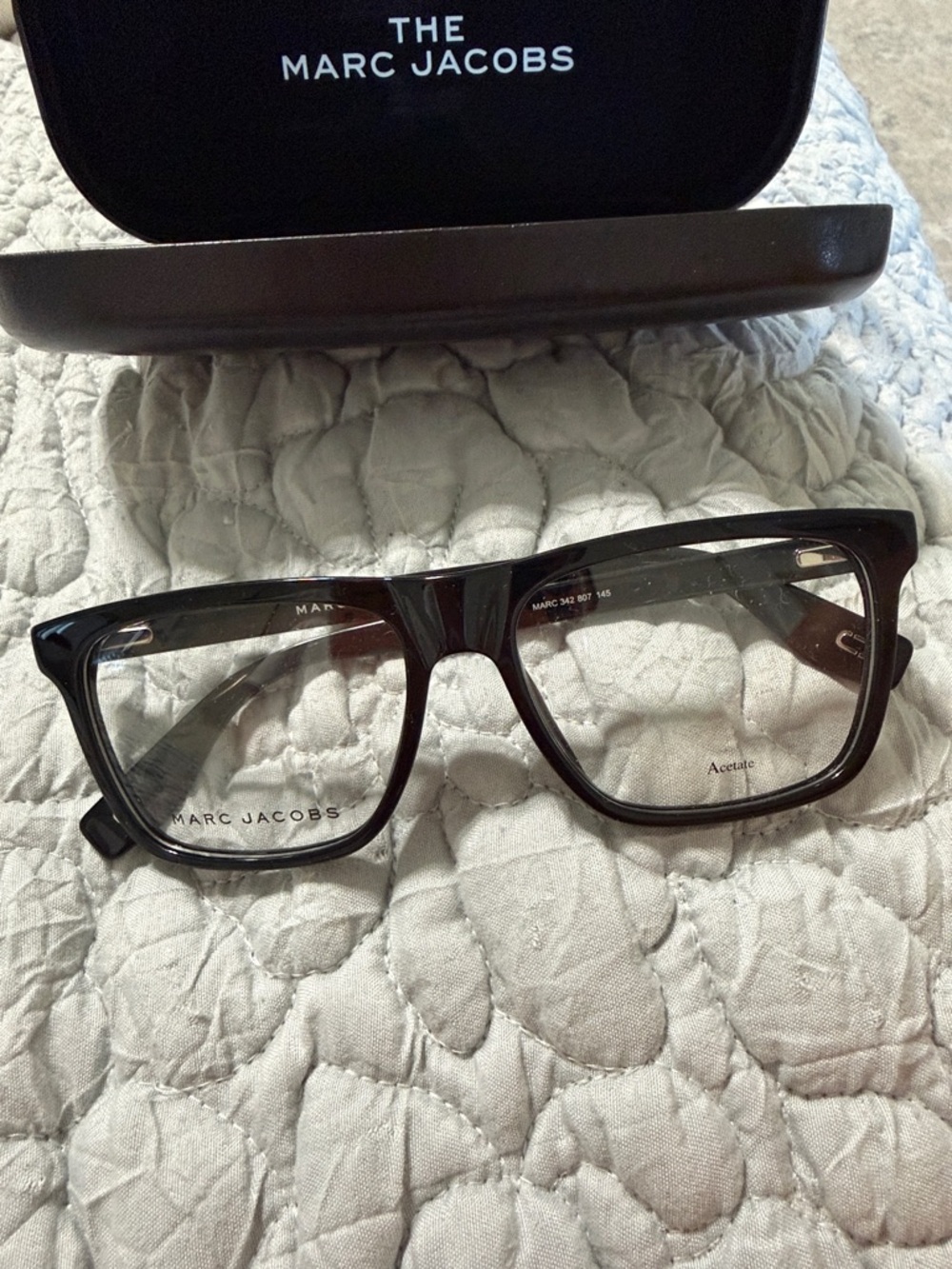 NEW - Marc Jacobs Black Square Optical Glasses (no Rx)